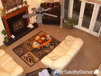 family room from balcony