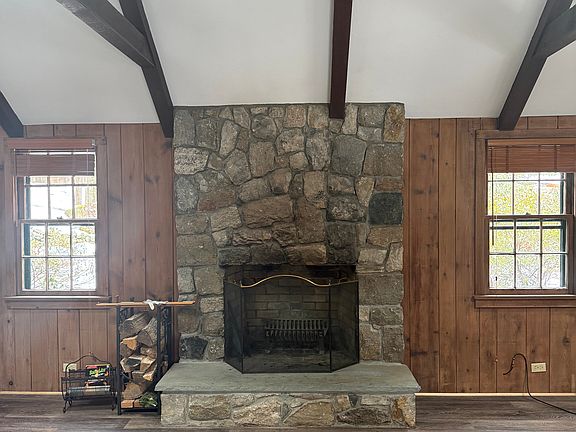 Wood burning Fireplace
