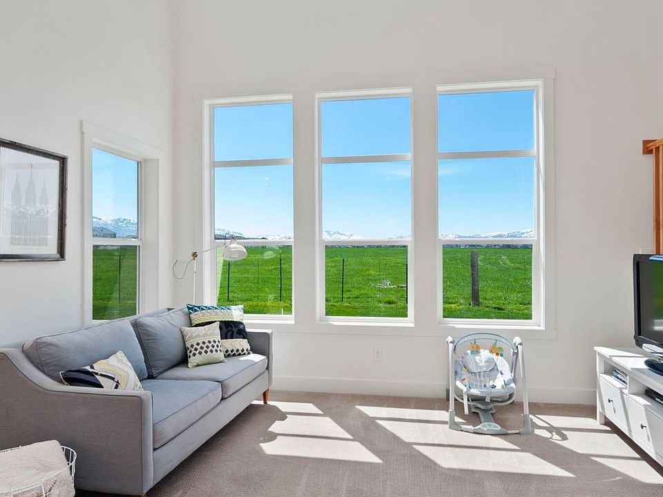 This shows the great view out the living room window.