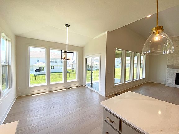Dining area off the kitchen