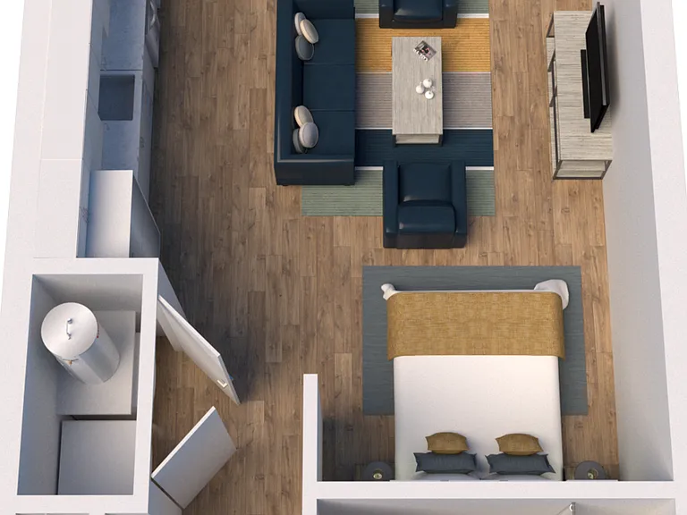 S1 floor plan The James