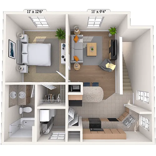 Floor plan A6