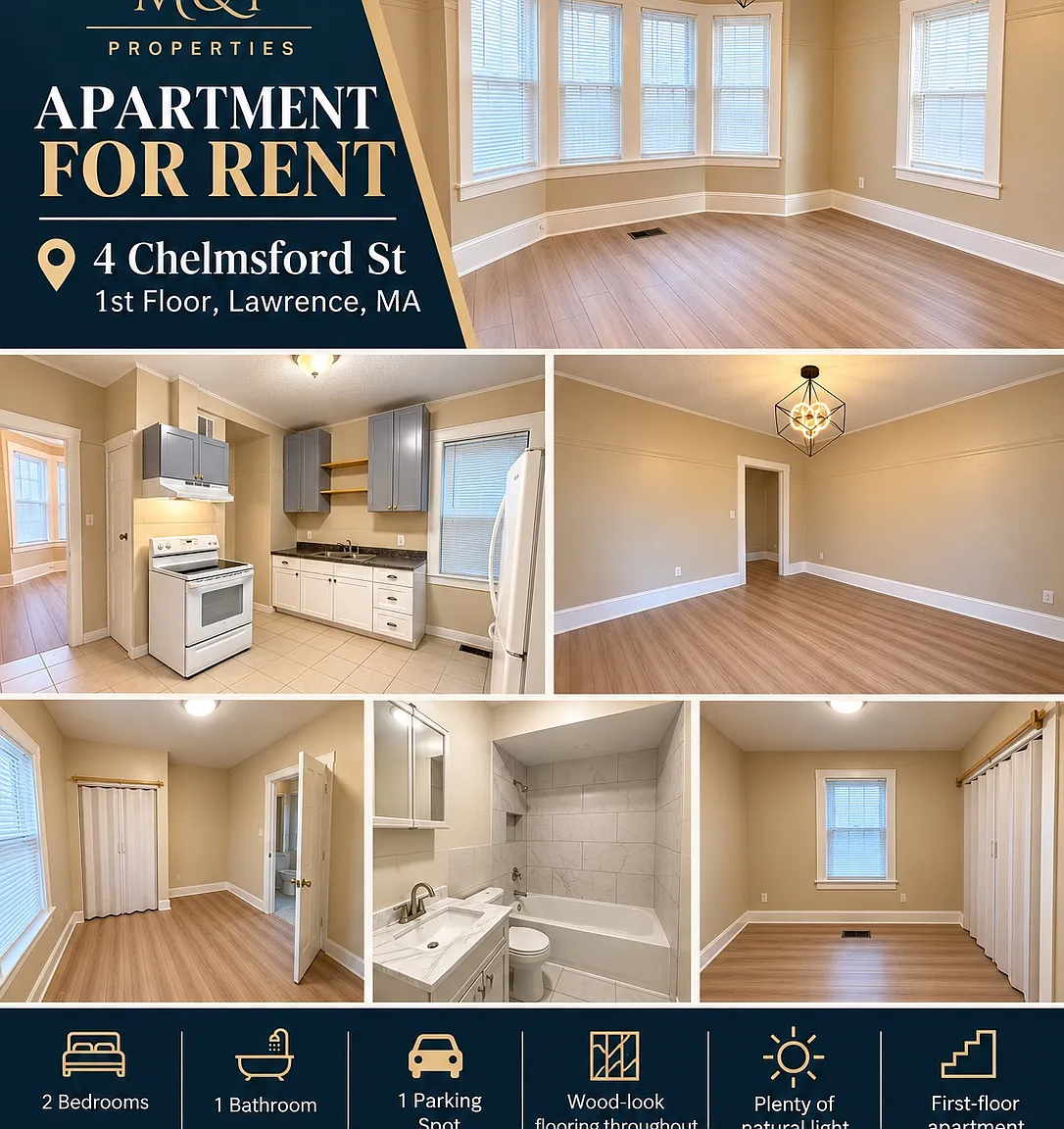 2 bed, 700 sqft, $2,100 — Photo 1