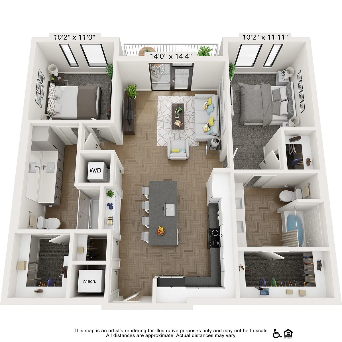 Floor plan B4