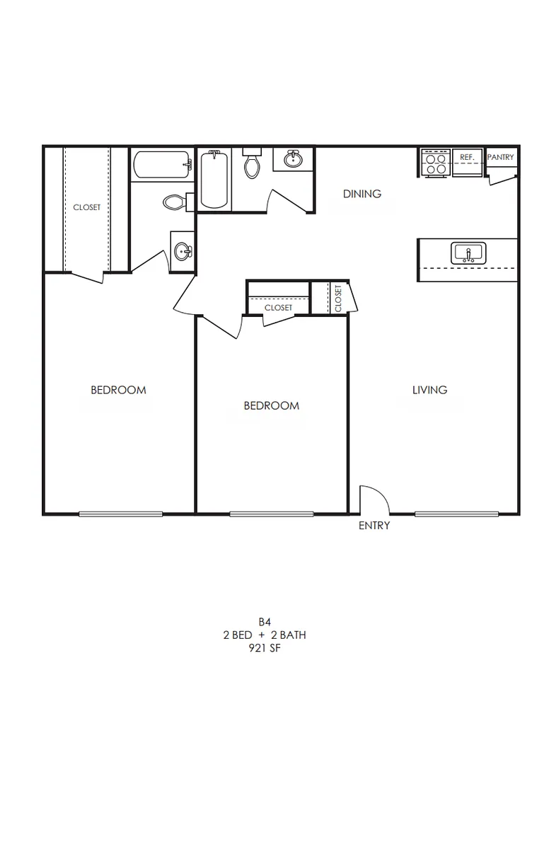 Floor plan B4