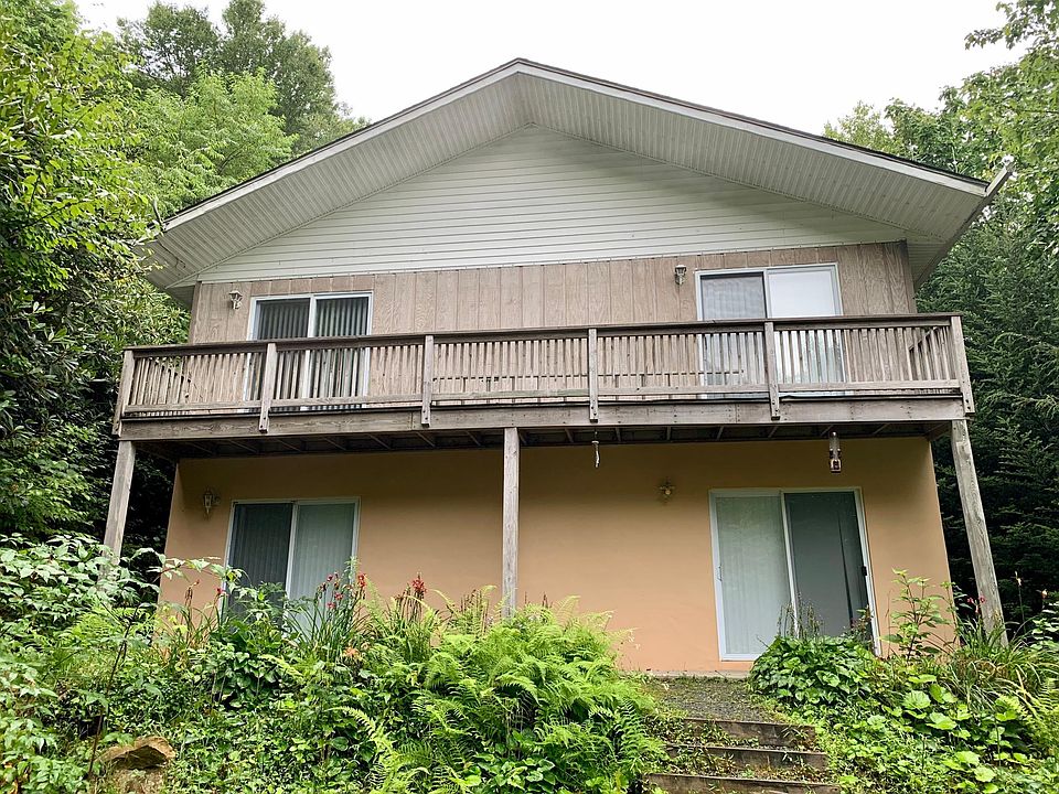 House exterior; rental unit on left side