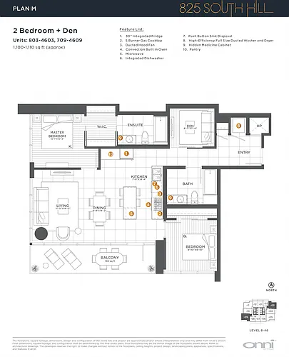 Floor plan PLAN M