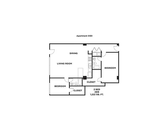 Floor plan 2BQ