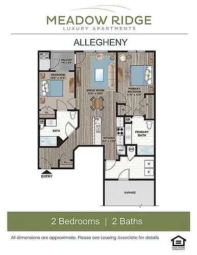 Floor plan Allegheny