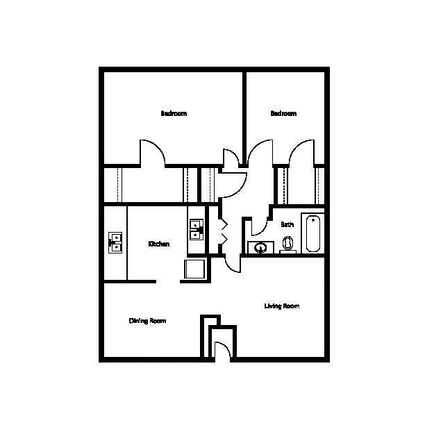 Floor plan C 2X1