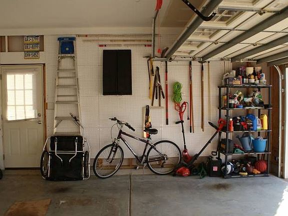 Two car garage