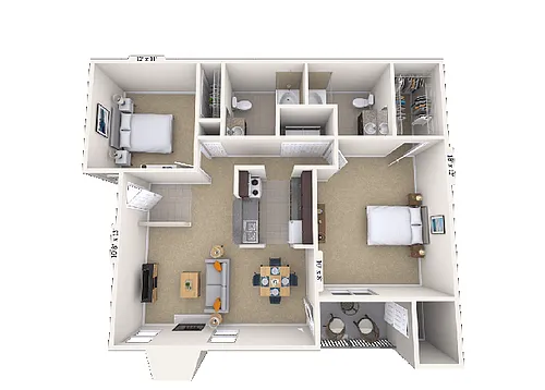 Floor plan The Colonial
