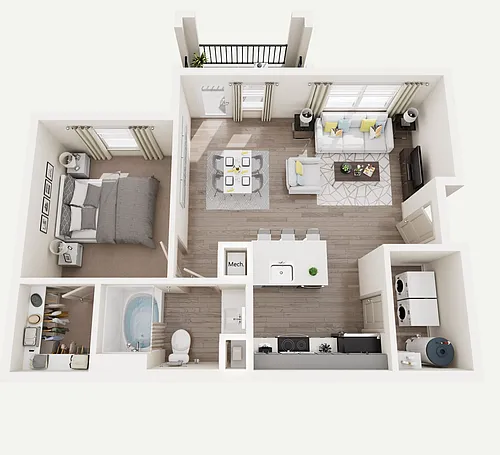 Floor plan Clayton