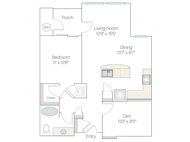 Floor plan A2.R