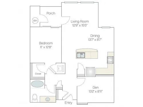 Floor plan A2.R