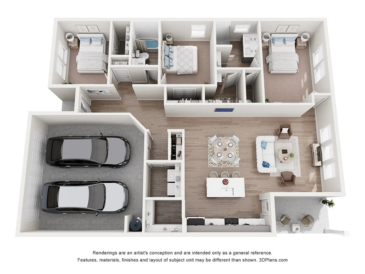 Floor plan Dallas (C2)