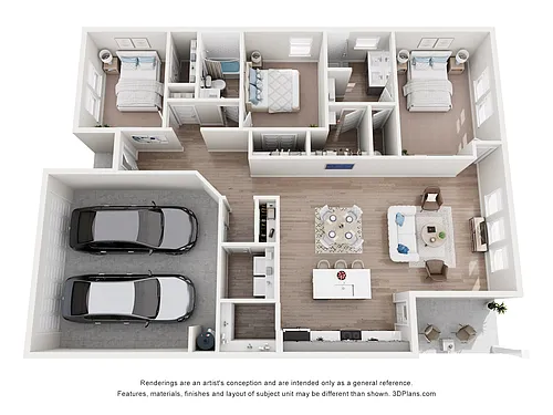 Floor plan Dallas (C2)