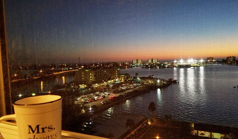 Sunset view from the Florida Room