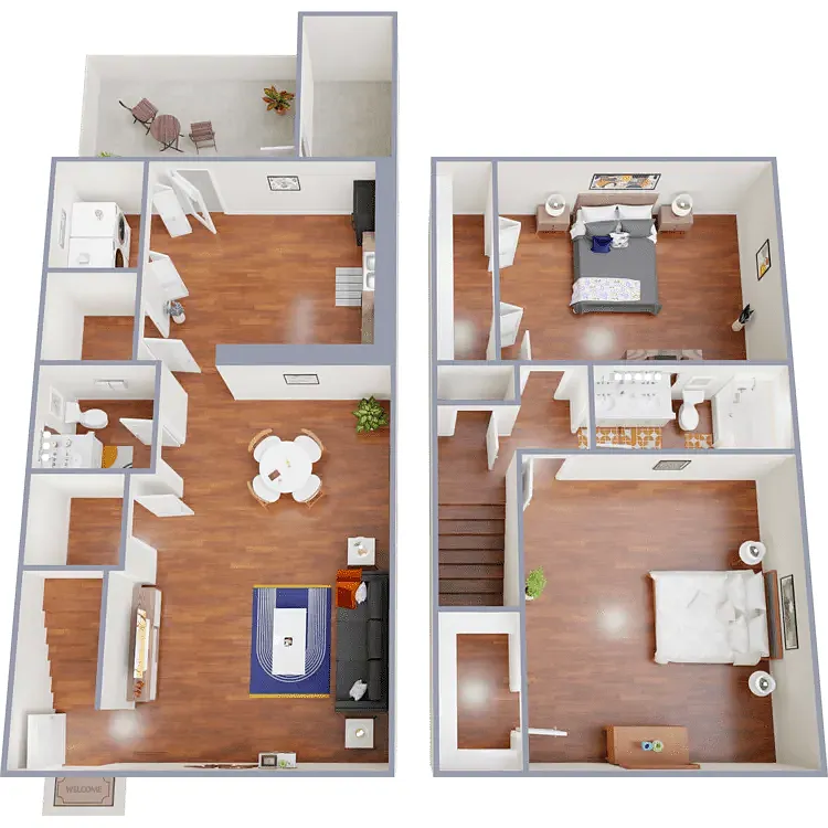 Floor plan Floorplan B3