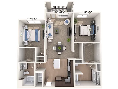 Floor plan B10-H-Esp