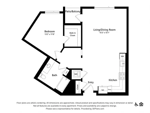 Floor plan 1P