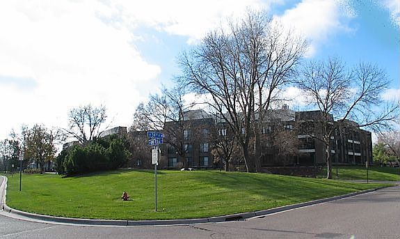 Three-story building