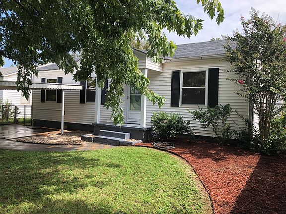 Front yard, not much to mow.