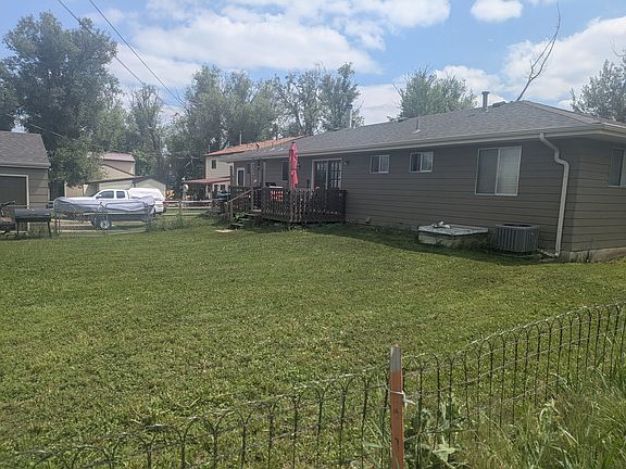 Back of house in summer