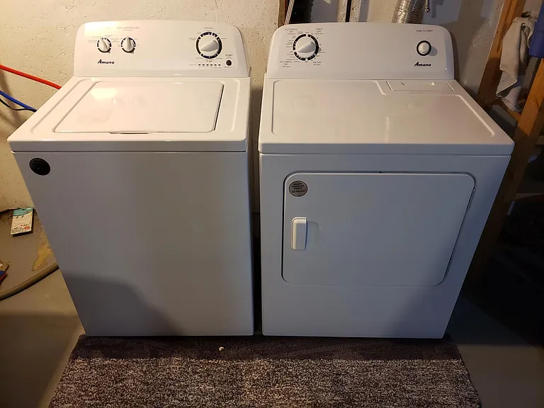 Washer and dryer