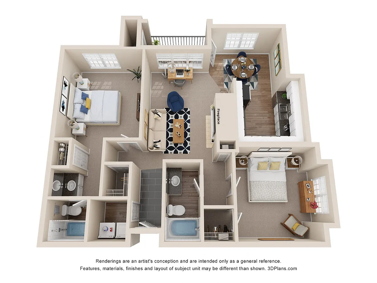 Floor plan Oakhurst