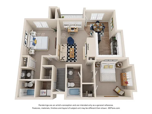 Floor plan Oakhurst