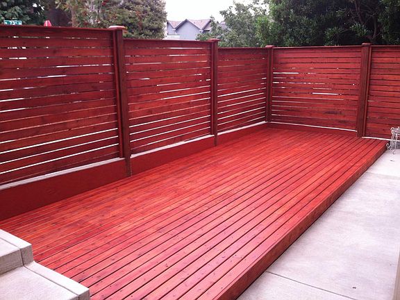 New private deck for outdoor living and bbq's