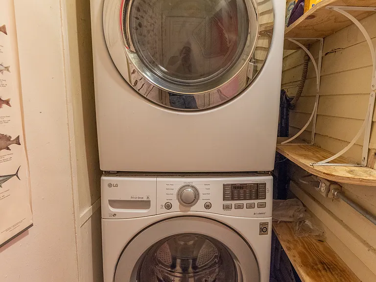In-unit washer and dryer