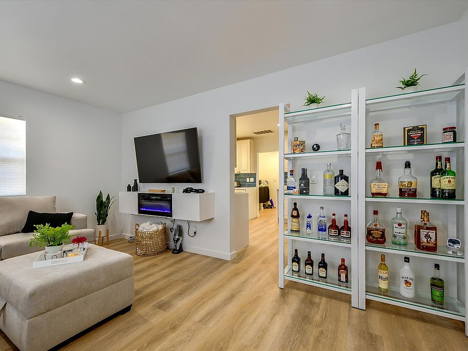 Living room from front door