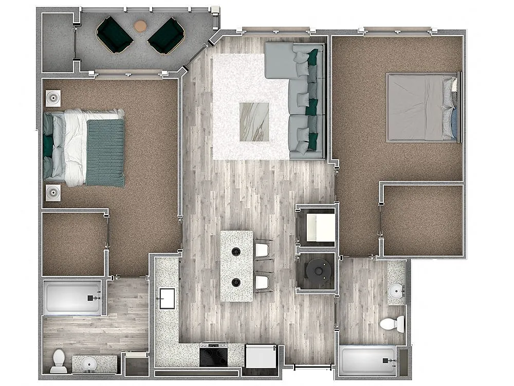 Floor plan B1