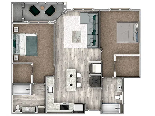 Floor plan B1