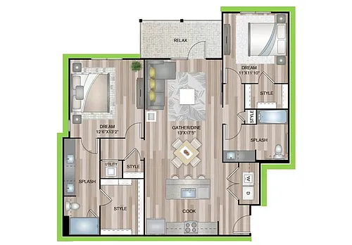 Floor plan B5P8