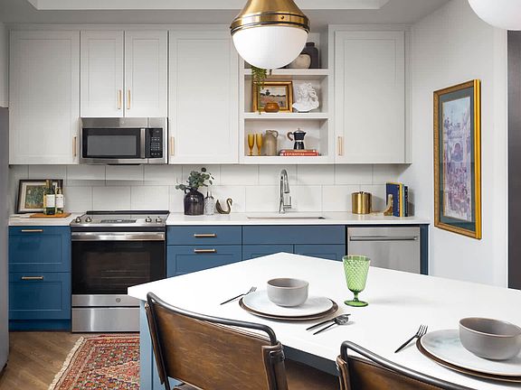 Kitchen with Stainless Steel Appliances