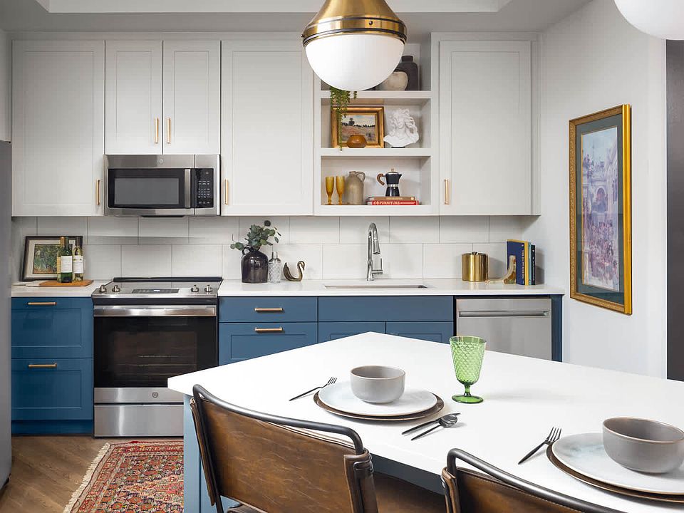 Kitchen with Stainless Steel Appliances