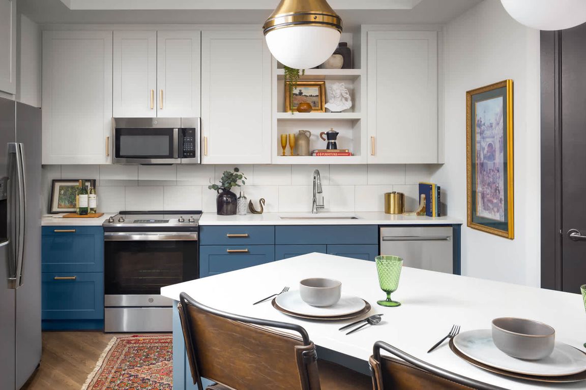 Kitchen with Stainless Steel Appliances