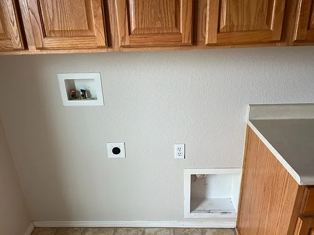 Laundry room.