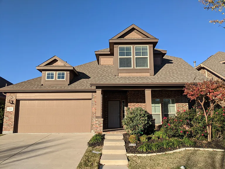 4 bedroom home with study and 2-car front entry garage