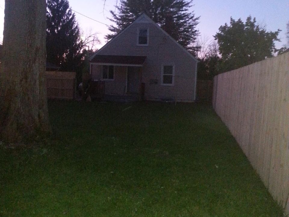 Part of back yard.
