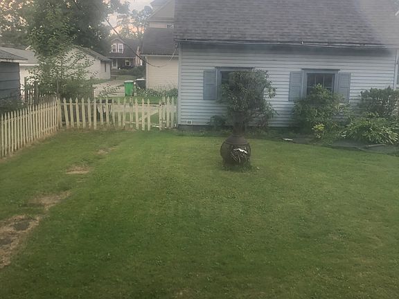 Large back yard