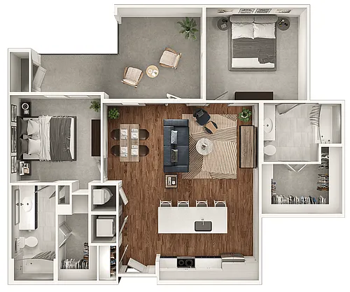Floor plan B3