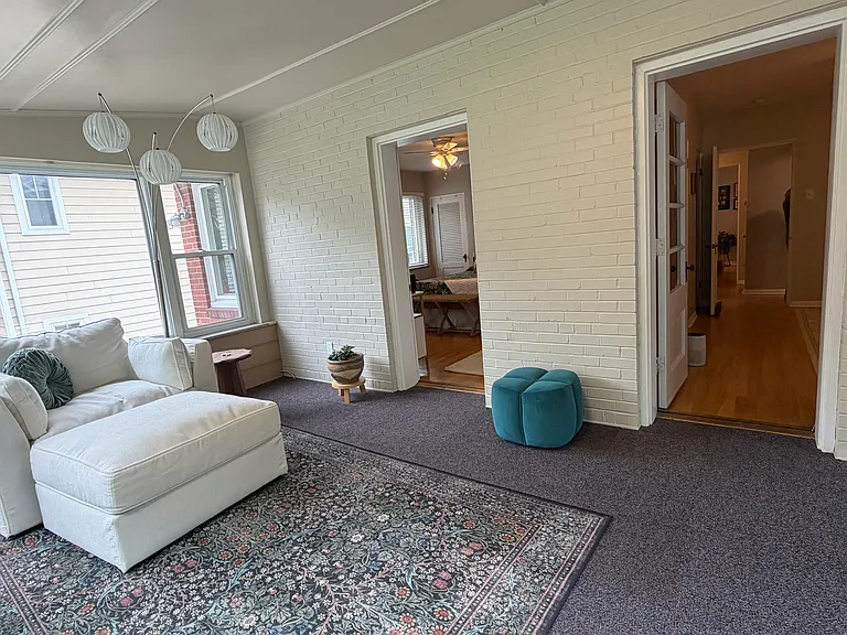 Sunroom into bedrooms