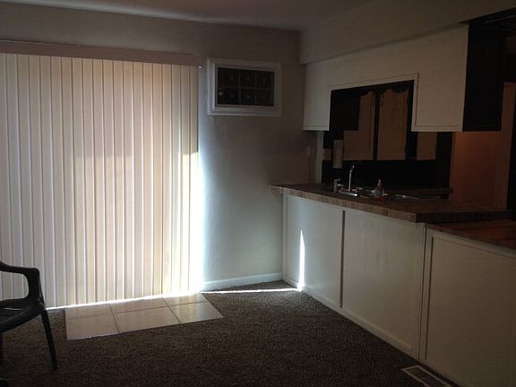 Dining looks into Kitchen