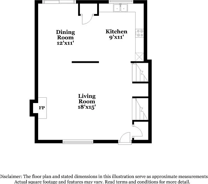 3 bed, 2.0 bath, 1222 sqft, $1,870 — Photo 4