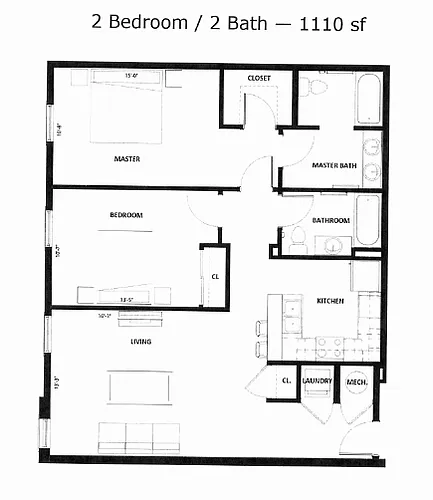 Floor plan Cascades