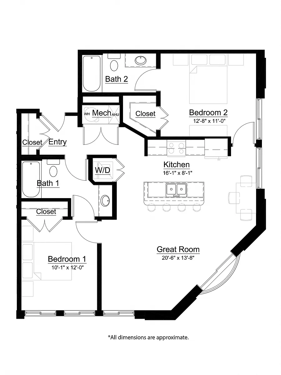 Floor plan The Switchback